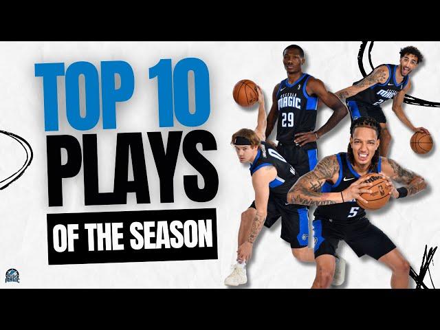 TOP 10 PLAYS OF THE 2023-2024 SEASON #nba #nbagleague