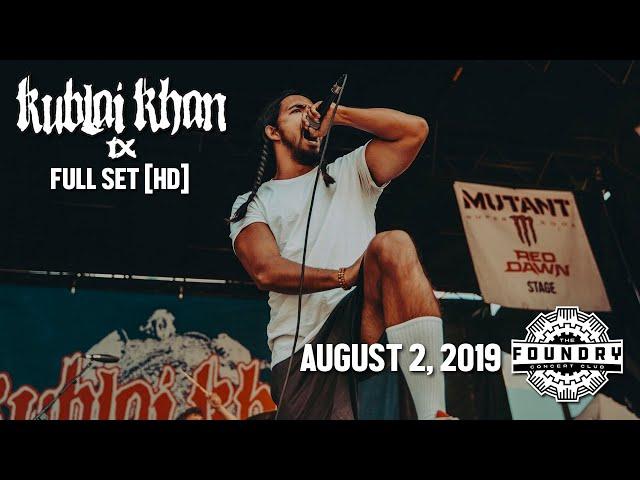 Kublai Khan TX - Full Set HD - Live at The Foundry Concert Club