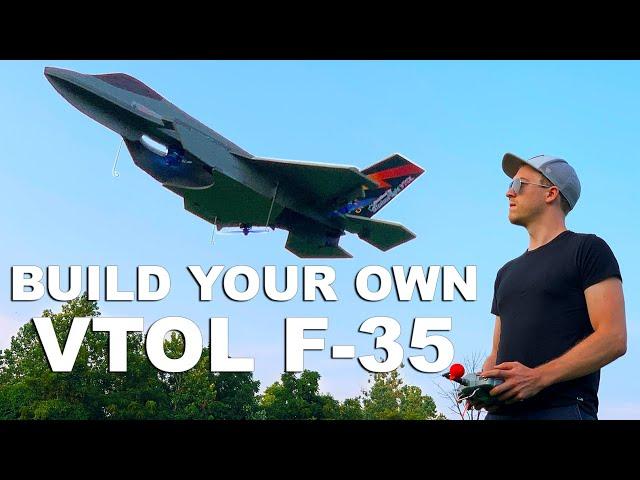 Making an INSANE Hovering RC F-35 VTOL Jet