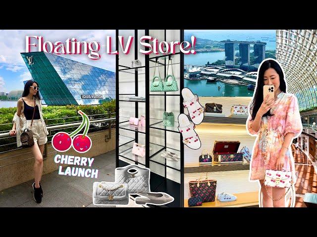 SINGAPORE Luxury Vlog: World’s ONLY Floating Louis Vuitton  | CHANEL Shopping & Unboxing