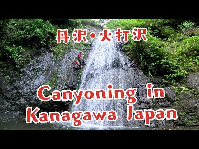 【沢登り】丹沢・火打沢 キャニオニング Canyoning in Tanzawa Kanagawa Japan