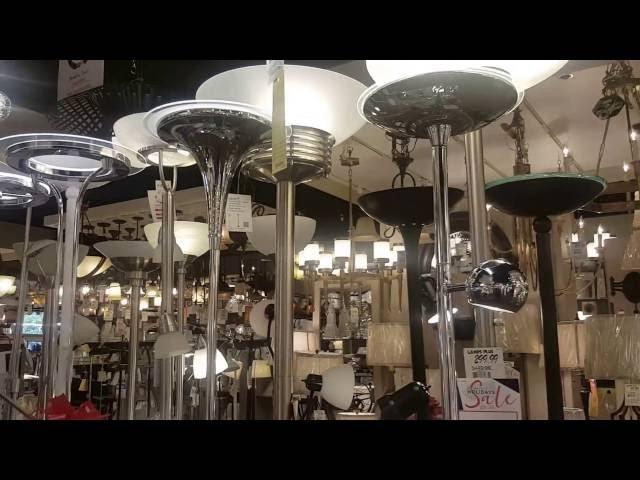 Shopping at Lamps Plus