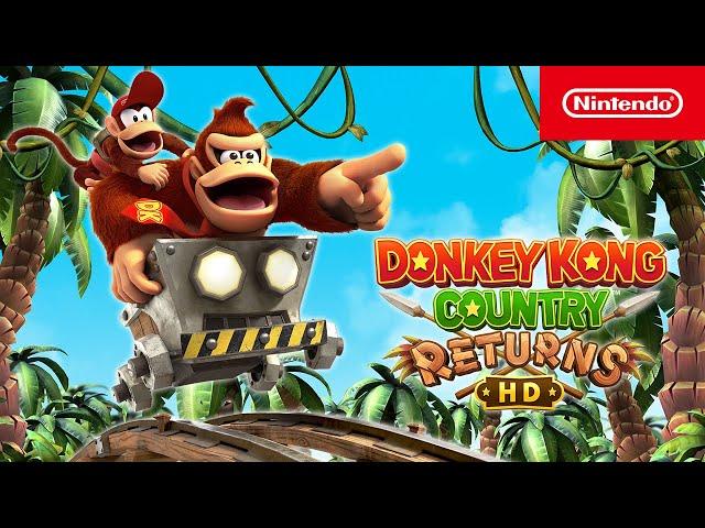 Donkey Kong Country Returns HD — Overview Trailer — Nintendo Switch