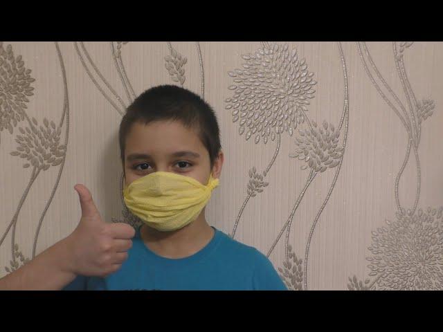 Маска Для Лица / Защитная Маска Из Салфеток За Минуту Маска Своими Руками DIY / Face Mask From Paper