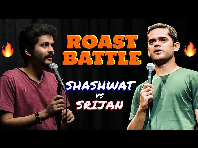 Comedy Roast Battle: Shashwat Maheshwari vs @srijan.kaushik | Mumbai Comedy Festival 2019