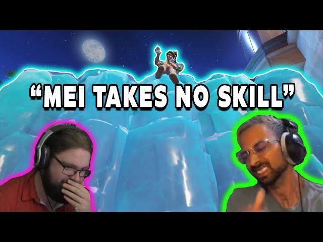 Bullying STREAMERS With My Mei Walls W/REACTIONS In Overwatch 2!