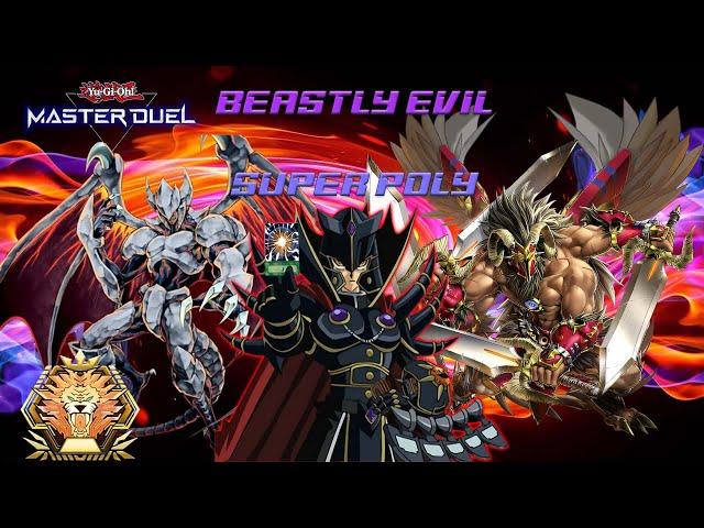 The Most Beastly Evil Fusion Play Ever! Yu-Gi-Oh! Master Duel Master Rank Chimera Evil HERO Deck