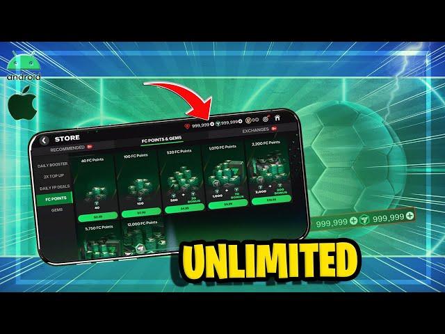 FC Mobile 25 HACK MOD [TUTORIAL] 99999 Points/Gems iOS & Android in 3 Minutes MOD APK iPhone