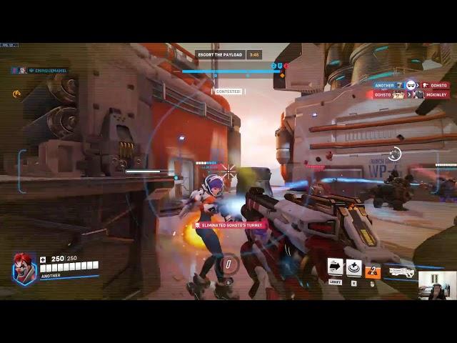 Overwatch 2 Juno Gameplay