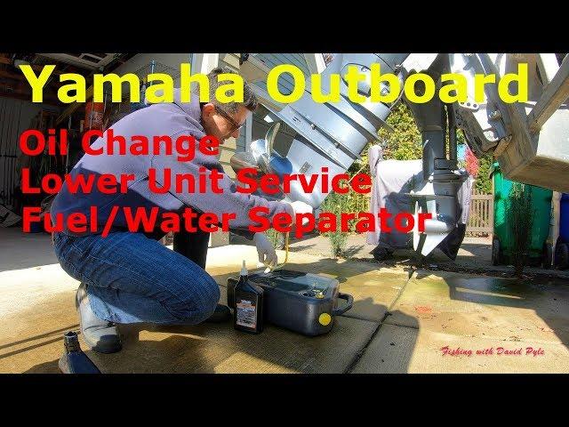 Step by step Yamaha Outboard Annual Service.