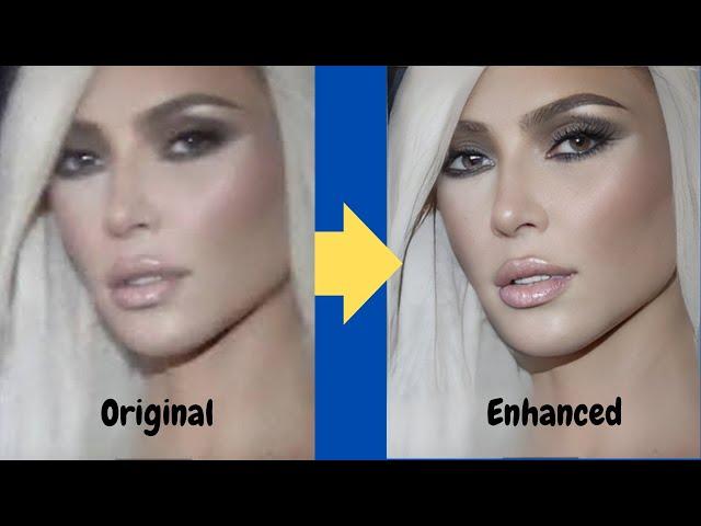 How to Fix Blurry Photos in Just a Few Clicks? || AI Photo Enhancer || Better than Photoshop!