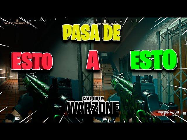 La MEJOR Configuración Gráfica  Temporada 3 de WARZONE + Aumenta tus FPS | XTippmanX