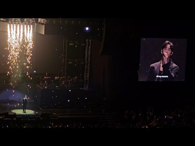 김수현 Kim Soo Hyun sings Queen Of Tears OST Love You With All My Heart - LIVE in Manila | 4K FanCam