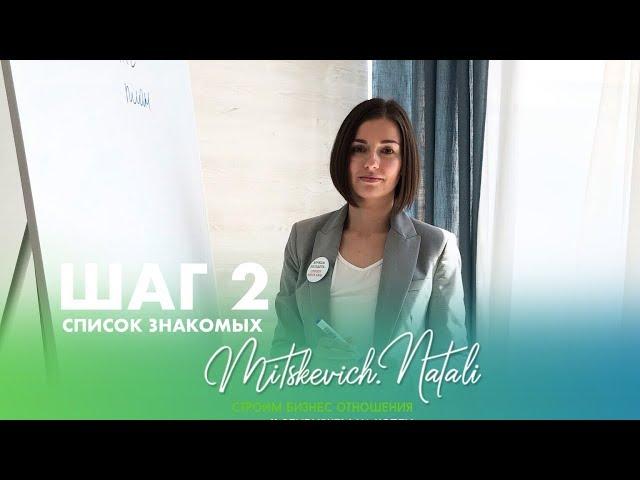 ШАГ 2. Список знакомых | #mitskevich.team | Мицкевич Наталья