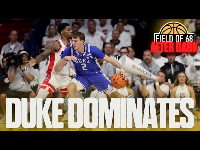 Duke DOMINATES Arizona in the desert!! | 'Cooper Flagg does EVERYTHING!' | AFTER DARK