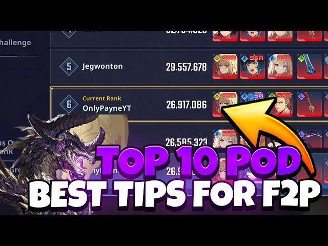 [Solo Leveling: Arise] - F2P TIPS TO GET TOP 10 IN POWER OF DESTRUCTION!