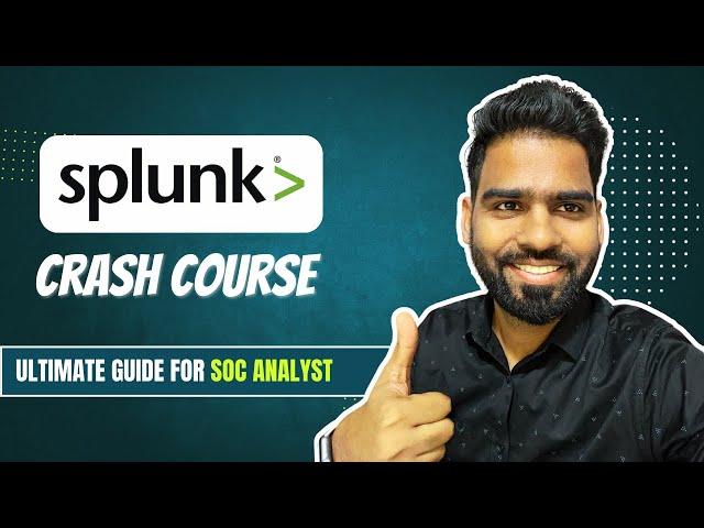 Splunk SIEM Crash Course | Free Spunk Training for Security Analyst