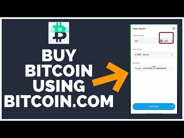 How to Buy Bitcoin using Bitcoin.com Wallet App (2022)