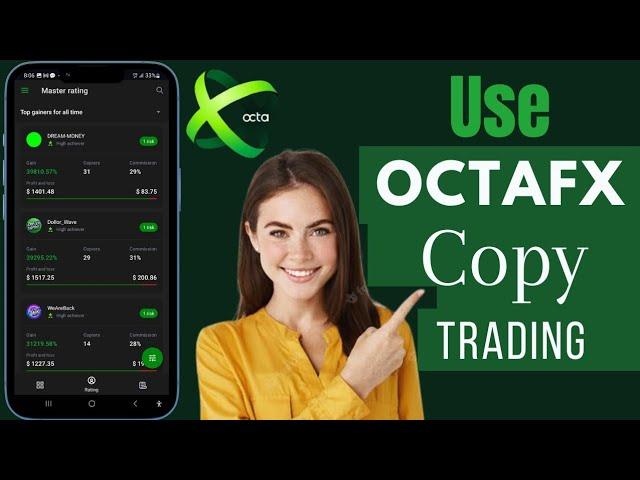 How To Use OctaFX Copy Trading | Use Copy Trading In OctaFX