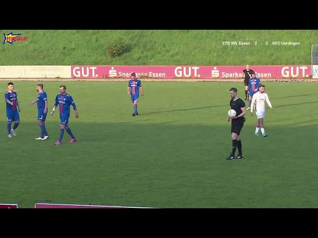 FV N'rh  2023 24 Oberliga 28 Spieltag ETB SW Essen vs  KFC Uerdingen