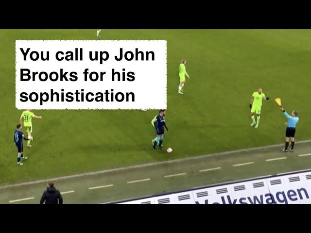 You call up John Brooks