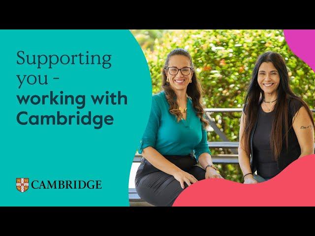 More than just exams & books - working with Cambridge