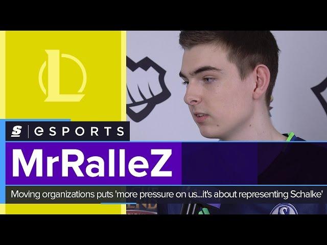 MrRalleZ: moving organizations puts 'more pressure on us...it's about representing Schalke'
