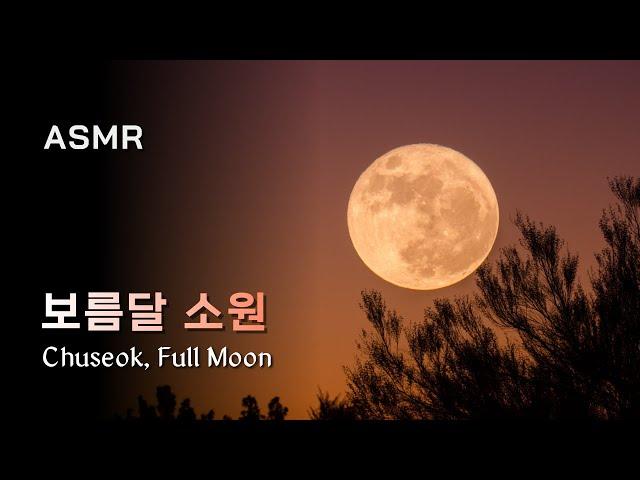 [ASMR] 보름달님에게 소원 빌기  Ambience, Music, Oriental Fantasy, Night, Sleep, Relaxing, Insomnia