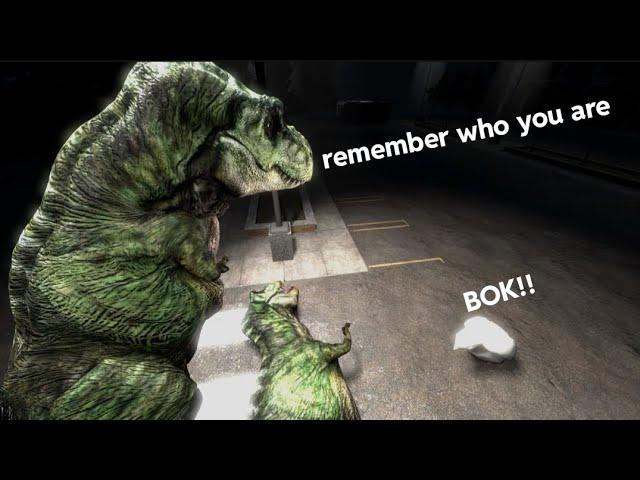 "REMEMBER WHO YOU ARE.!!!'  Dinosaur  animation  SFM