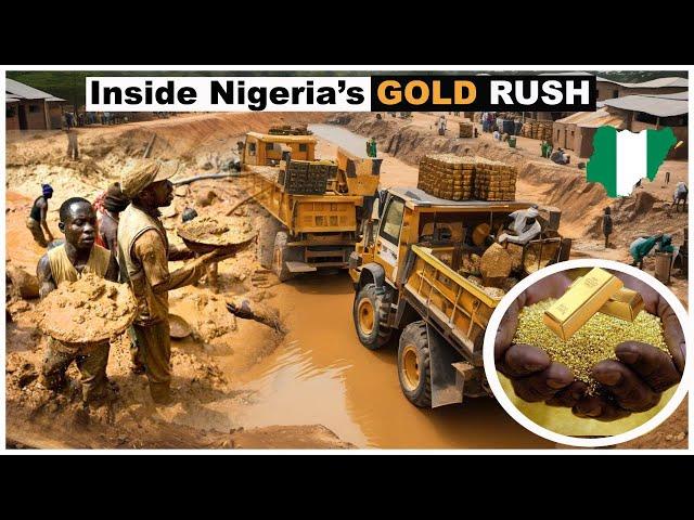 Inside Nigeria's Hidden GOLD RUSH (Exploring The Local Gold Mine Industry)