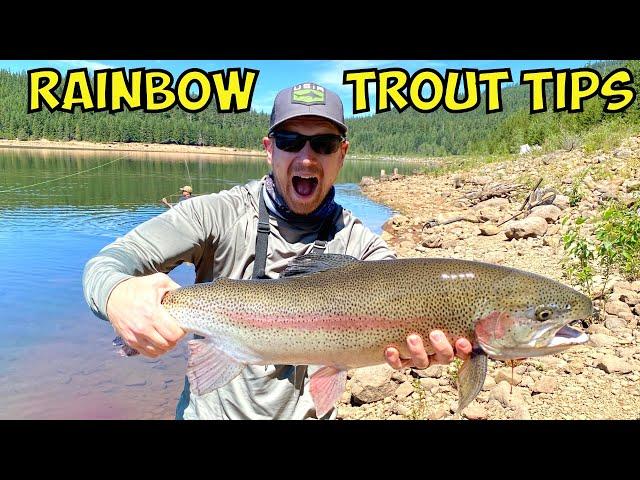 Top 10 Rainbow Trout Fishing Tips (Never Forget #1)