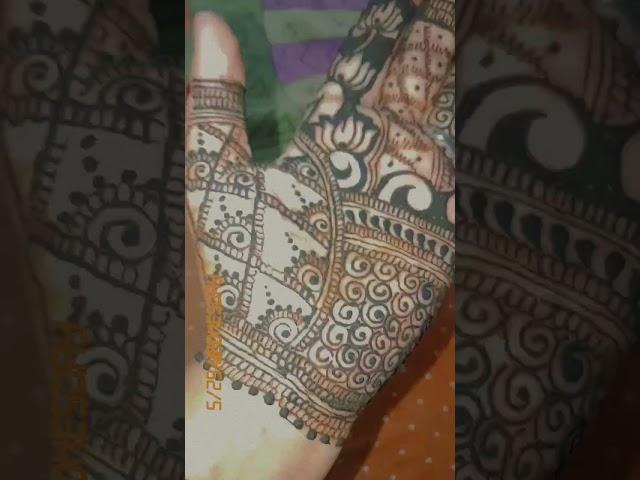 easy and simple mehndi design 