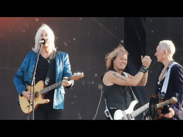 Highlights concert Def Leppard in Mönchengladbach. 2023 TOUR