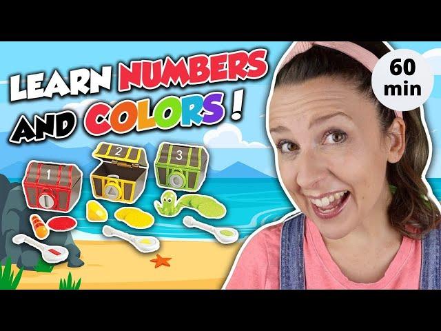 Learn Numbers, Colors, Counting and Shapes with Ms Rachel | Learning Videos for Toddlers in English