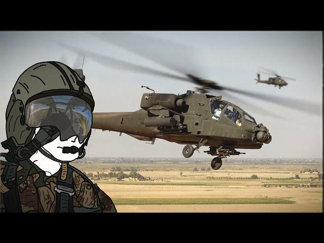 Call Me but you're an AH-64 Apache gunner on fire support [200k Sub Special]