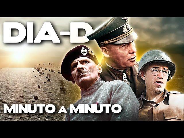 O DIA-D: como aconteceu minuto a minuto