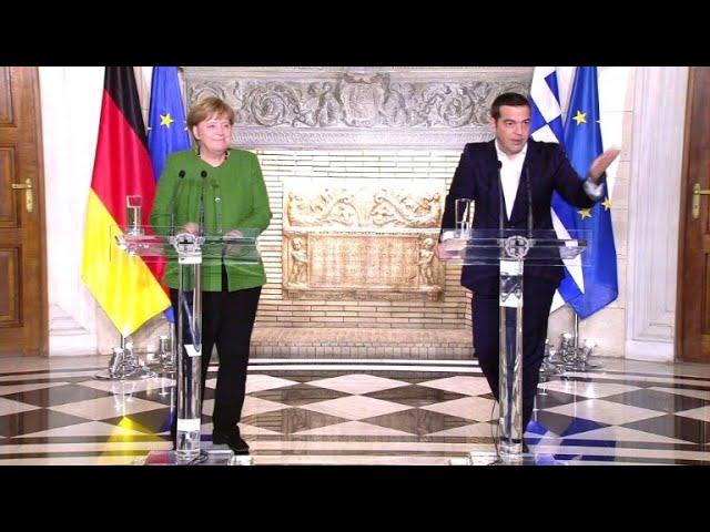 Merkel und Tsipras: Vereint im Mazedonien-Streit