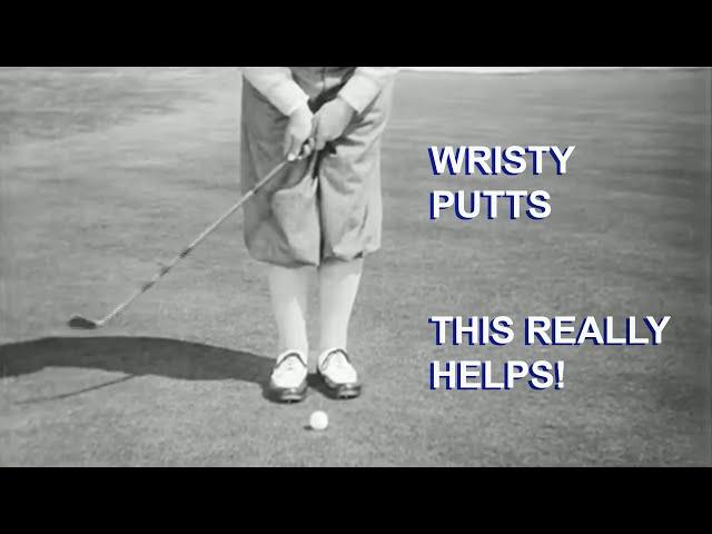 Use Wrist Action To Improve your Putting.