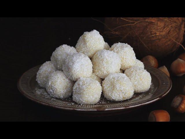 White Chocolate and Coconut Truffles Recipe