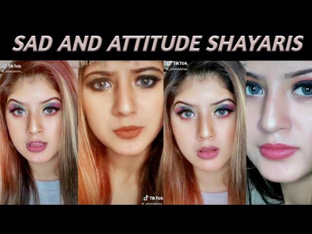 Arishfa Khan Sad Shayari Tik tok videos | Arishfa Khan tik tok videos