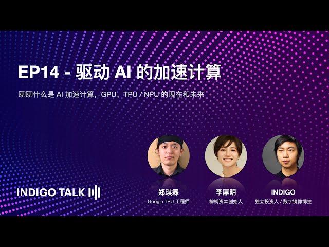 INDIGO TALK / 驱动 AI 的加速计算 - EP14