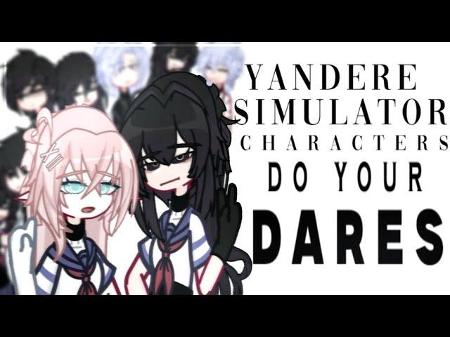 Yandere Simulator Characters do your DARES !! | YS EDITION | 60k special | any ships(?)