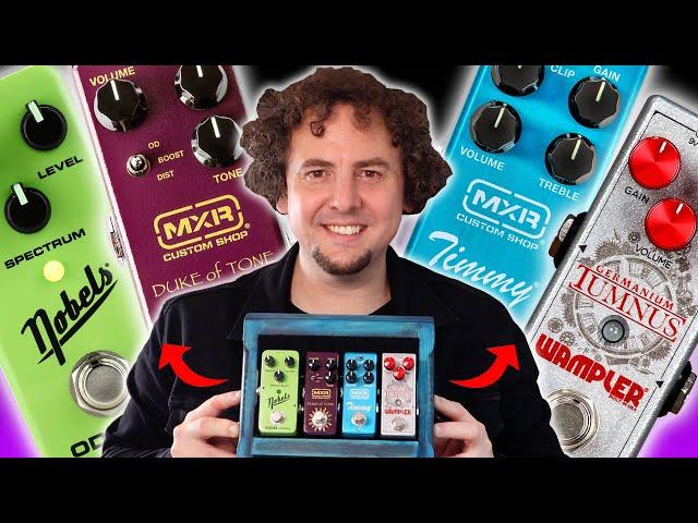 Wampler Tumnus Germanium vs MXR Timmy vs MXR Duke Of Tone vs Nobels ODR-mini: overdrive shootout!