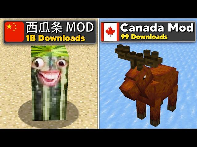 I Tried Minecraft Mods From Every Country