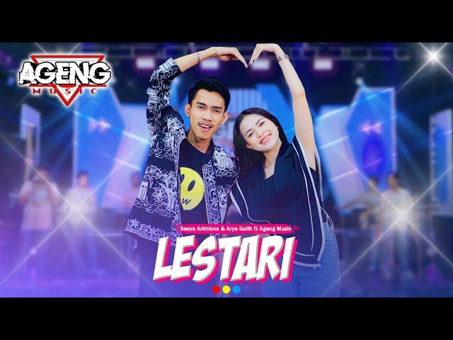 LESTARI - Sasya Arkhisna & Arya Galih ft Ageng Music (Official Live Music)