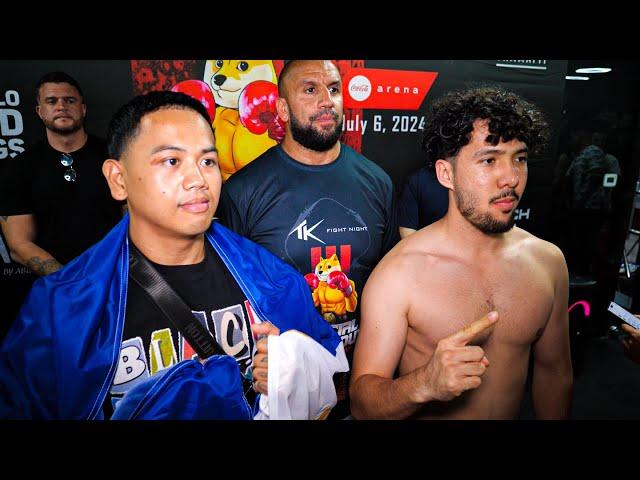 SALT PAPI VS DAWOOD SAVAGE WEIGH IN…