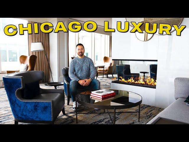 CHICAGO'S BEST LUXURY HOTEL? Inside One of the MOST EXPENSIVE Suites (Hilton Apartment Tour) [4K]