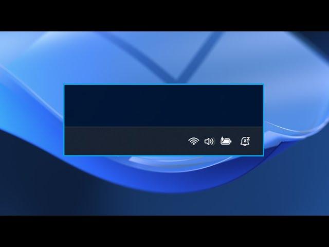 How to Declutter the System Tray on Windows 11