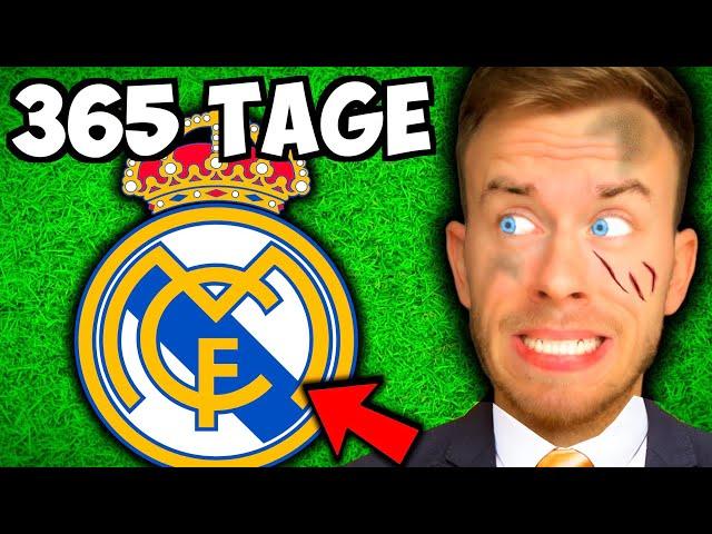 Ich habe 365 Tage als REAL MADRID Trainer überlebt! ️