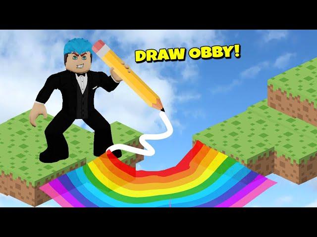 Drawing Obby | Roblox | PA GANDAHAN NG DRAWING PARA MAKA DAAN!